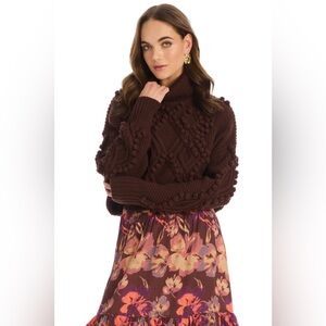 ALLISON NY
DAPHNE SWEATER | ESPRESSO